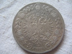 Ausztria Ezüst 5 Korona 1900