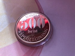 1988 EB ezüst 500 Ft 28 gramm 0,900 PP