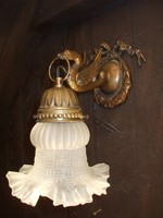 Bronz madárkás falikar fali lámpa