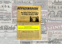 1986 február 3  /  NÉPSZABADSÁG  /  Régi ÚJSÁGOK KÉPREGÉNYEK MAGAZINOK Szs.:  8492