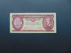 100 forint 1962 B 530 szép ropogós bankjegy  02
