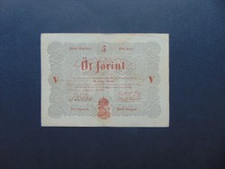 5 forint 1848 Kossuth Bankó  