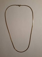 Antik német tömör arany nyaklánc (jelzett)