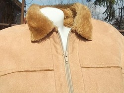 Irha rövid kabát-dzseki 44-es könnyű,meleg, divatos L-XL