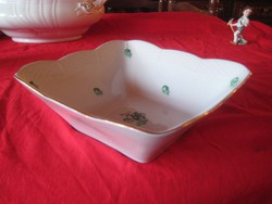 Herend, large salad bowl 27.5 x 27.5 cm