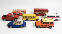 Matchbox tűzoltó , iskolabusz , mentő autó 
