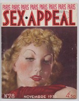 Paris Sex Appeal, Erotikus Magazin 1935-ből, Francia kiadás!