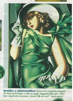 Art deco Tamara de Lempicka plakát kép