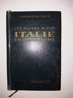 Régi Olasz könyv  - túra útmutató