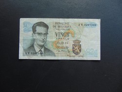 20 frank 1964 Belgium  
