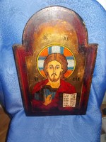 Kézzel festett orosz ikon 41cm