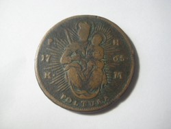 1 poltura 1765 , Mária Terézia idejéből  30 mm