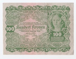 100 Korona 1922 Osztrák - Magyar Bank  