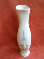 Aquincumi porcelán Balaton feliratos váza