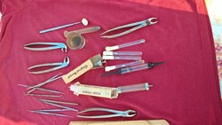 Régi orvosi , fogorvosi eszközök