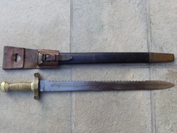 M 1842 svájci, fűrészes pengéjű oldalfegyver