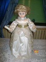 Bájos baba, angyalka - gyertyával a kezében - karácsonyi