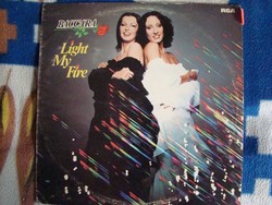Baccara-Light My Fire LP bakelit lemez
