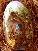 Húsvéti fém nagy tojás