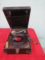 Antik Kristály Original gramofon.