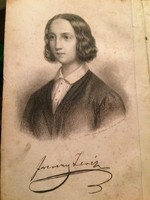 UNIKÁLIS! Hölgyek lantja - Zilahy Károlytól. 1865. Petőfi portréval!