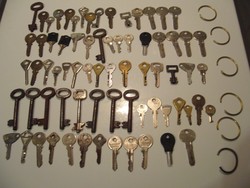 72db kulcs különféle egyben eladó sok régi darabbal
