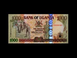 UNC - 1000 SHILINGI - UGANDA - 2005