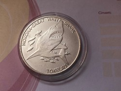 Tokelau fehér cápa ezüst 31,1 gramm 0,999