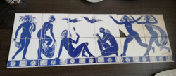 Görög fürdő jelenetes fali csempe kép 13x13 csempék