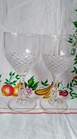 Luminarc france glass cup or cup 2 pcs (indication)