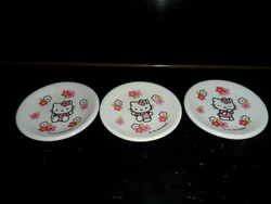 Babaszobába porcelán tányérkák
