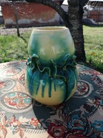 Exta ritka Kispesti szecessziós váza antik.