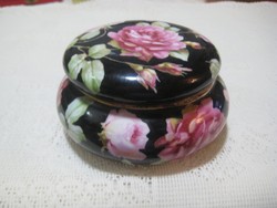 Bombonier, marked, repaired, but beautiful ornament 11 x 7 cm
