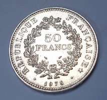 Francia 50 frank 1978