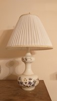 Zsolnay búzavirágos / búzavirág mintás lámpa. Vintage Zsolnay lámpa