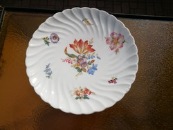 ANTIQUE Floral Footed Serving Bowl, 24 cm