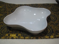 Antique Zsolnay bowl, with a mark pressed into the mass, with a small defect, photographed, 31 cm