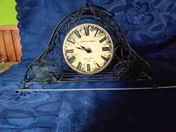 Vintage kovácsoltvas óra
