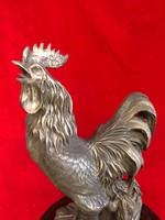 Antik Kínai kakas horoszkóp bronz szobor