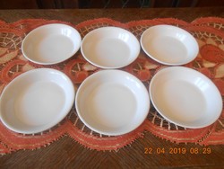 Zsolnay retro kompótos / salátás / savanyúságos tányérok 6 db