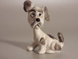 Forgó fejű kutya porcelán kutyus figura bólogató