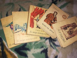 Jókai Mór,Balzac regény, irodalmi Lermontov,régi  kiskönyvek.50 FT DARABJA !!