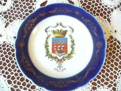 ALTWIENI kis tányér párizsi címerrel