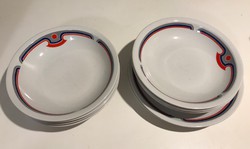Art deco mintás Alföldi tányérok (a csorbák ingyen)