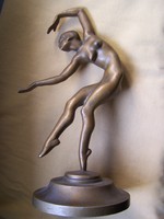 Parola részére: Kerényi Jenő (1908-1975): Táncoló nőalak, Táncosnő – Art Deco