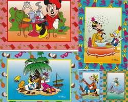 5 db Walt Disney mesés képeslap