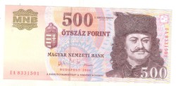 500 forint 2006 "EA" UNC