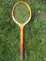 Maxply Dunlop régi fa teniszütő-1950
