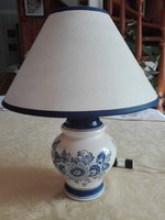 Delfti porcelán asztali lámpa