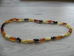 Natural Baltic amber adult necklace 46.5 cm